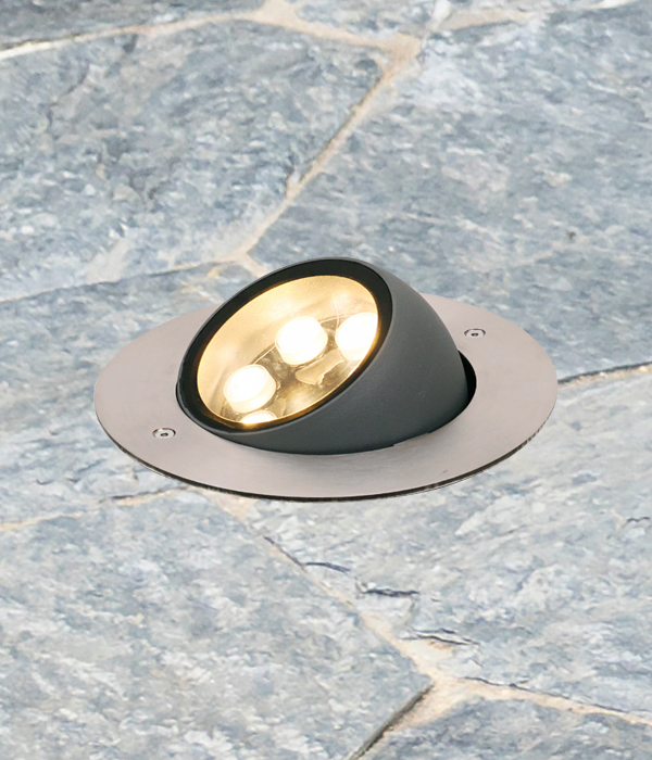 로테르 야외조명 외부조명 반회전 지중등 6W