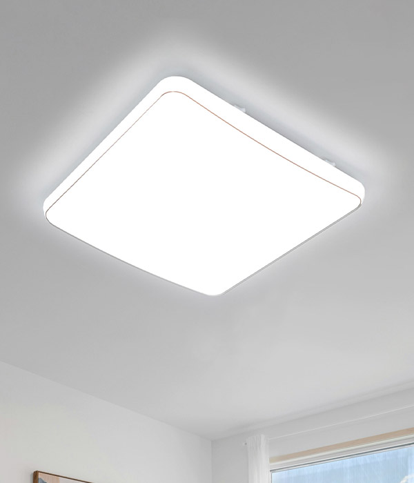 하이스 사각 40W 국산LED방등 KS고효율 친환경 안방전등