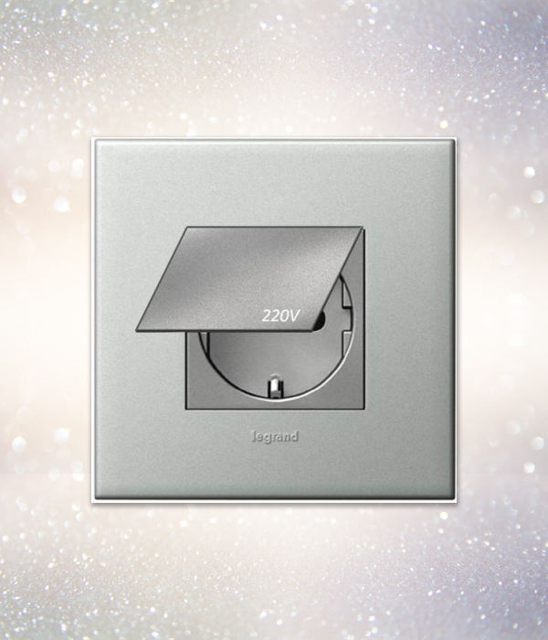 W 르그랑 아테오 유럽형 커버 콘센트 통신조합