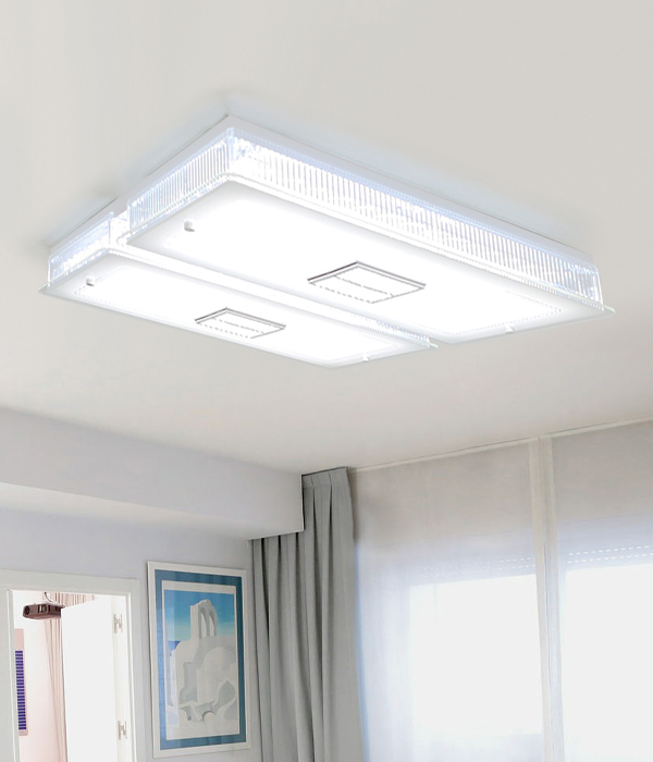 아이리스 100W 국산LED거실등 (유리)