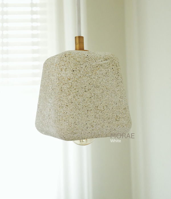 모래 펜던트 레일 조명 카페 식탁 조명